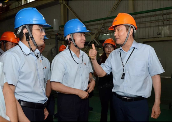 省总工会主席郭大为调研尊龙凯时，，，，为企业转型生长点赞！