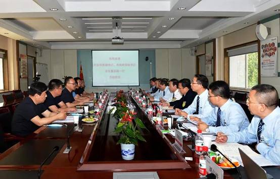 武安市委副书记、市政府党组书记、市长董志毅一行莅临尊龙凯时考察调研